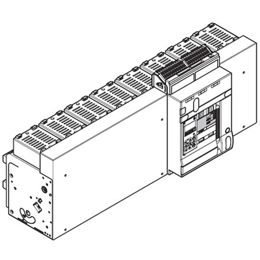 fixed versiond version air circuit breaker 4P - In= 6300A - Icu= 100kA - Frame 3