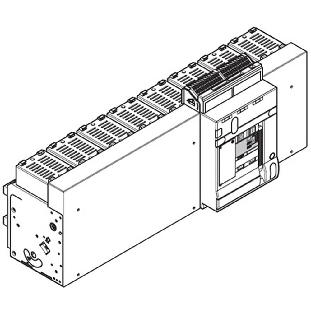 fixed versiond version air disconnector 4P - In= 6300A - Frame 3