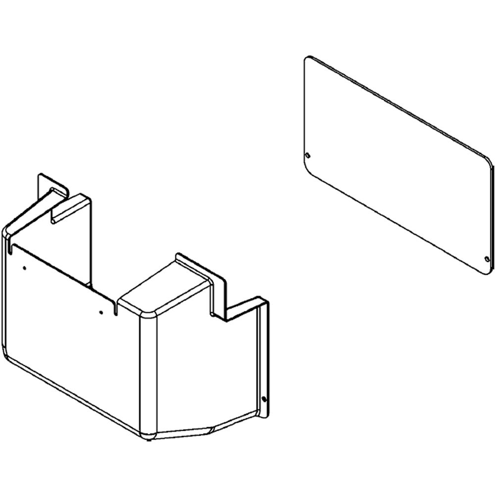 Protection cover IP20 for M400-630E in MAS800-4000