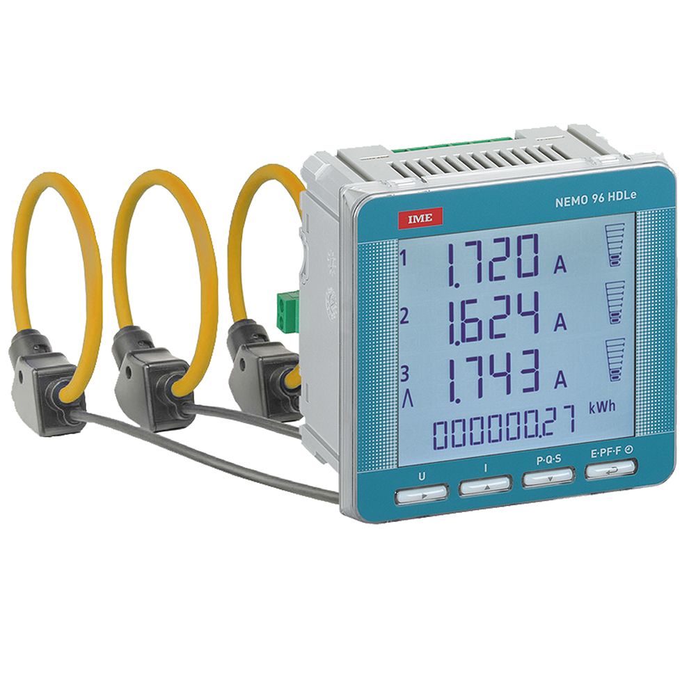 Kit Nemo 96HDLe + 3 current sensors Rogowski diameter 80mm