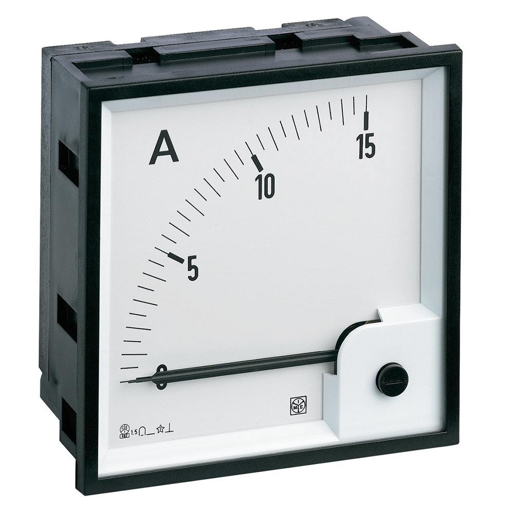 Ammeter DC RQ72M - (by transducers) - In: 4÷20mA