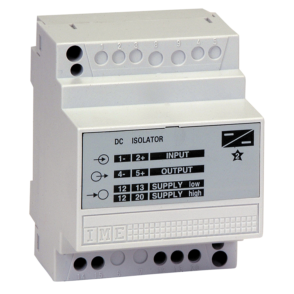 Tema SG - Galvanic separator DC - Input: 0÷20mA - Output: 4÷20mA - Aux: 20÷150 Vdc/48 Vac