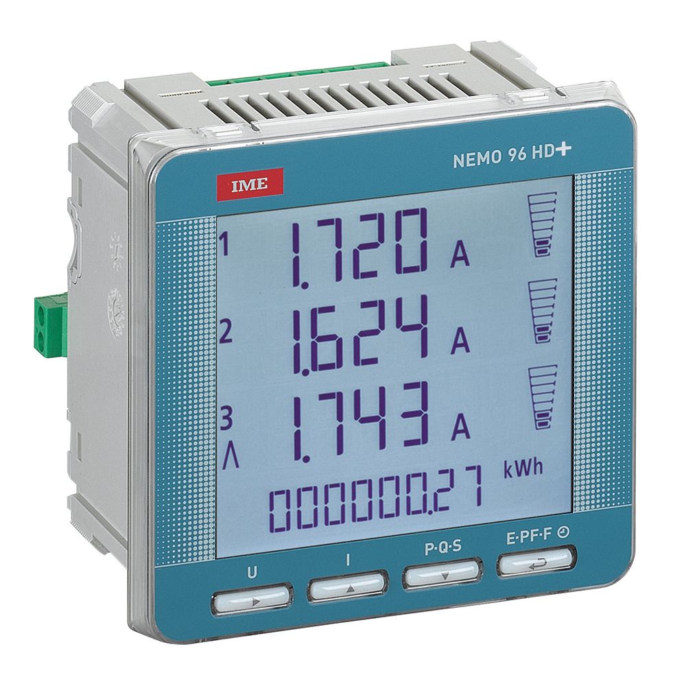 Nemo 96HD+ - Multifunction with active energy count (cl.0.5) /reactive (cl.2)