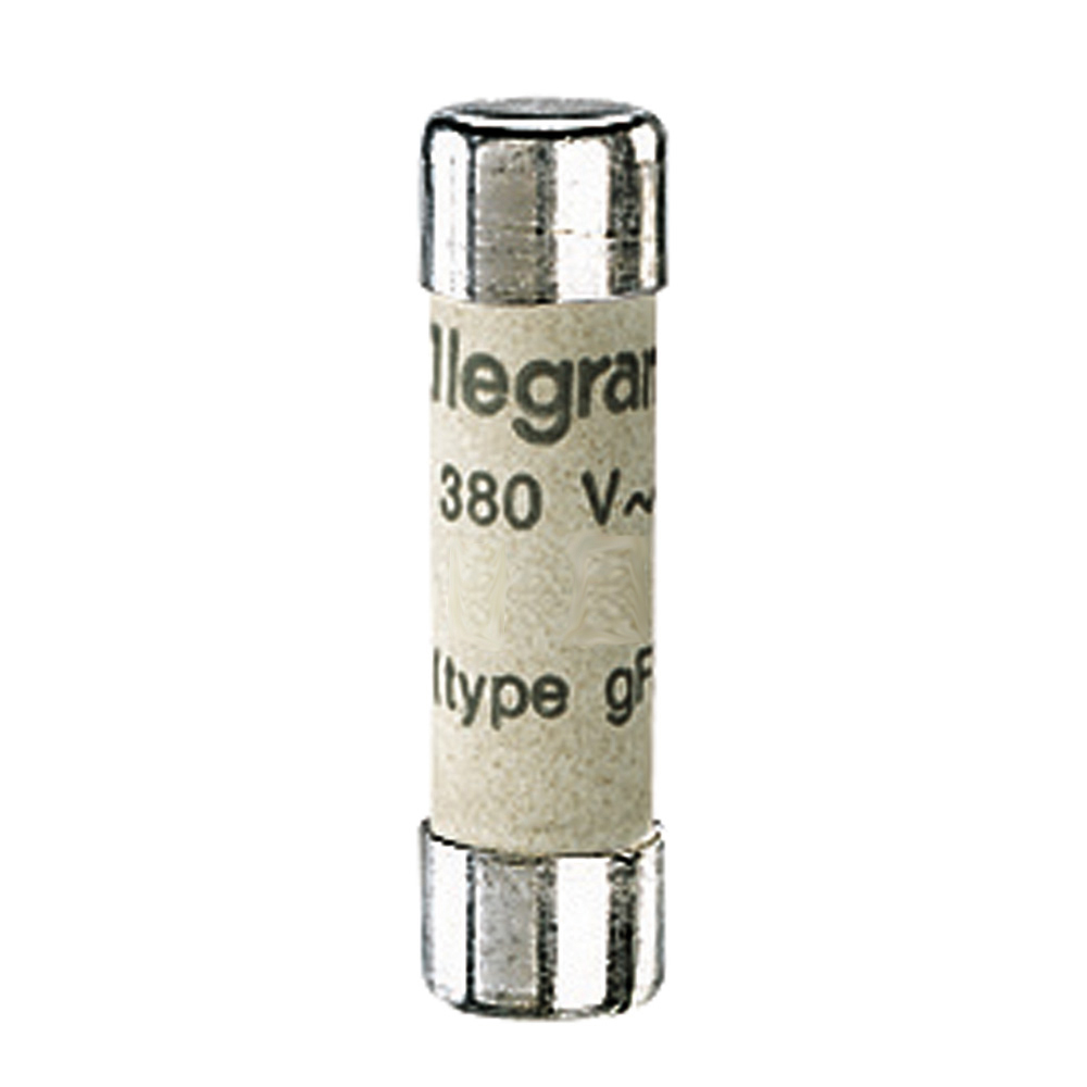 Domestic cartridge fuse - cylindrical type gG 8 x 32 - 2 A - without  indicator, 012302, 3245060123024