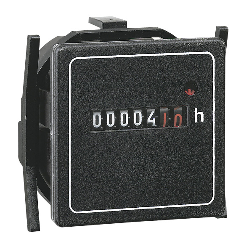 Betriebsstundenzähler 6 stellig 230V~ Front 48x48mm geprüft