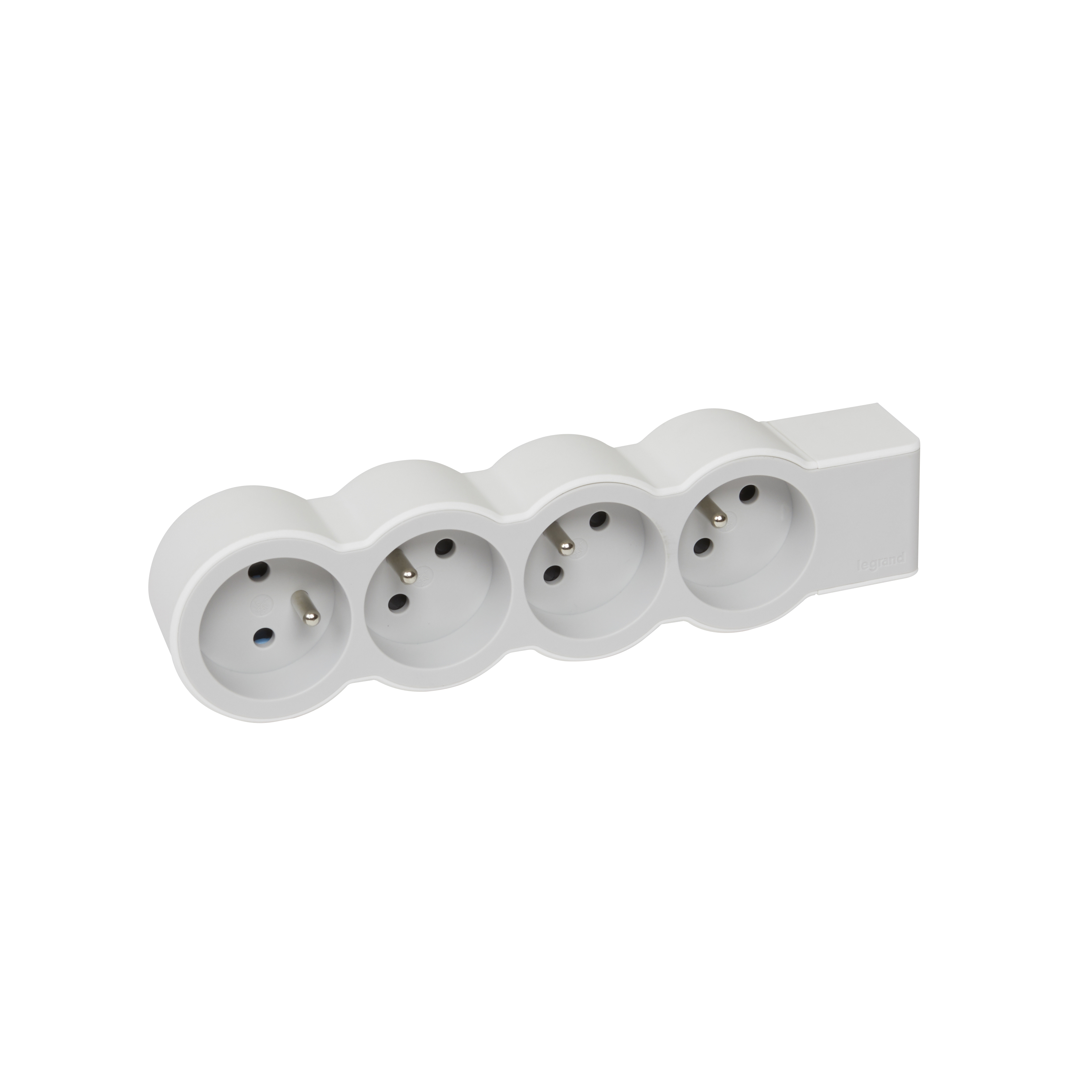 Multipr. FB 4X2P+T standard à câbler blanc/gris, 049497, 3414971944169
