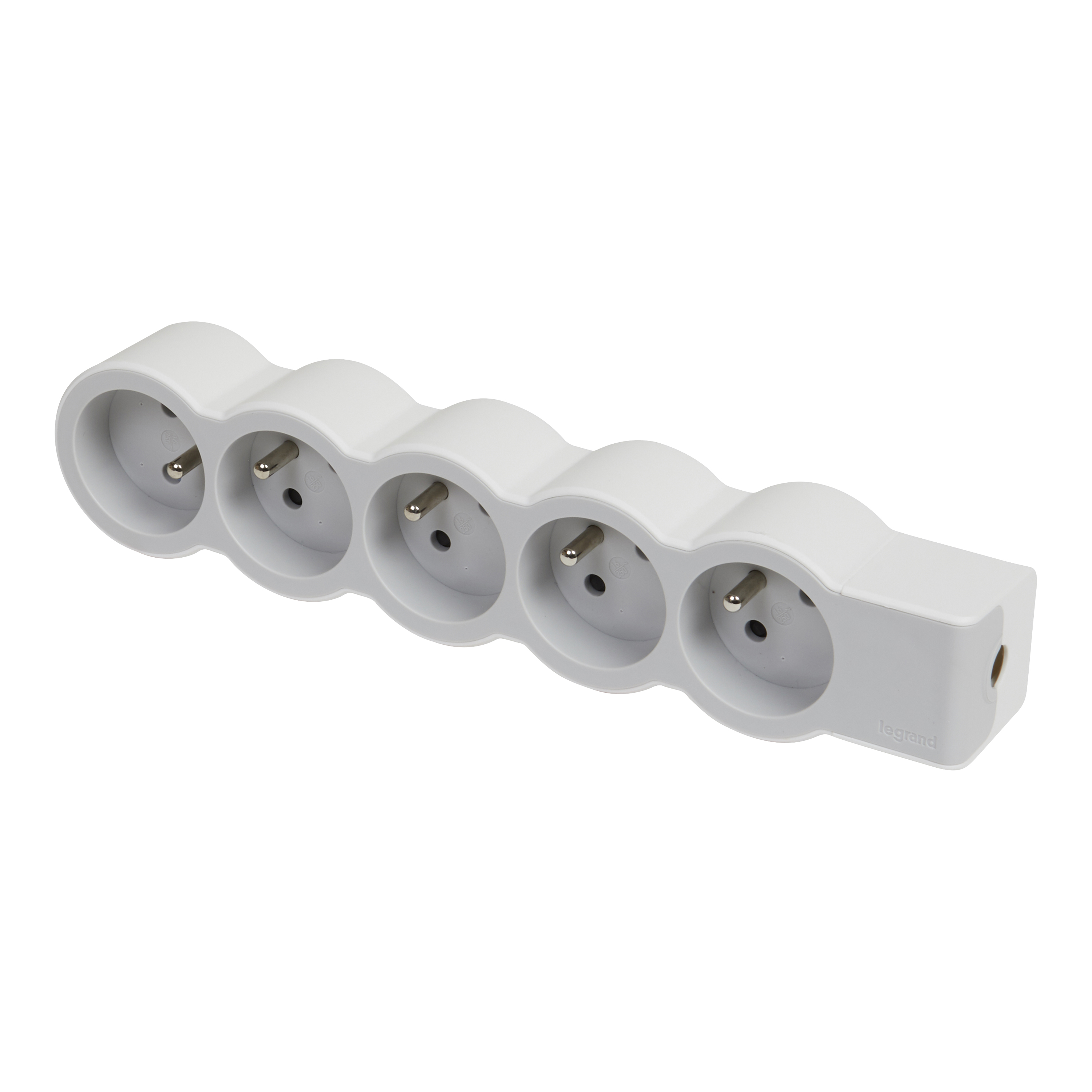 Multiprise Extra plate quip e De 5 Prises 2P T 16A 3680W C bler 