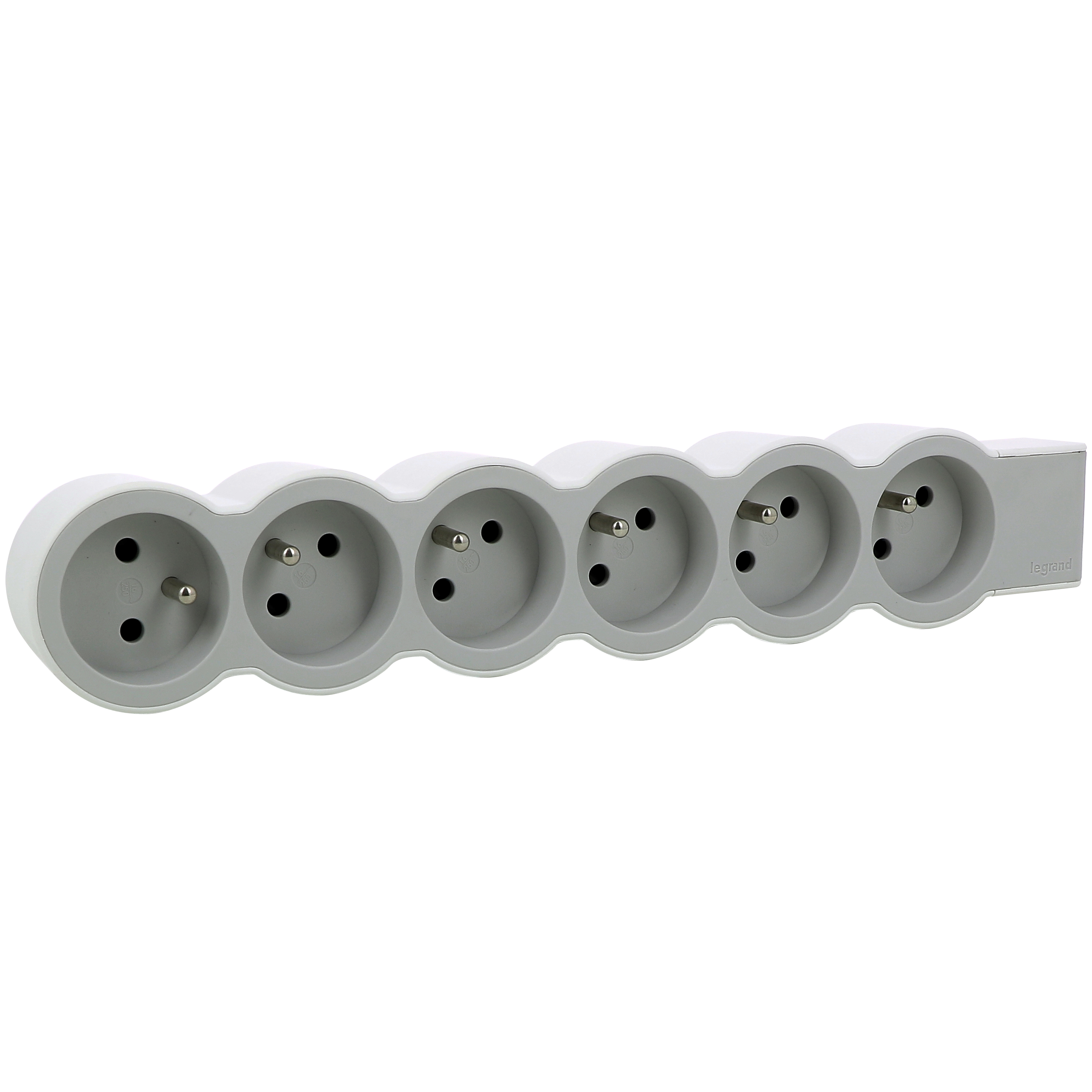 Multiprise Extra plate quip e De 6 Prises 2P T 16A 3680W C bler 