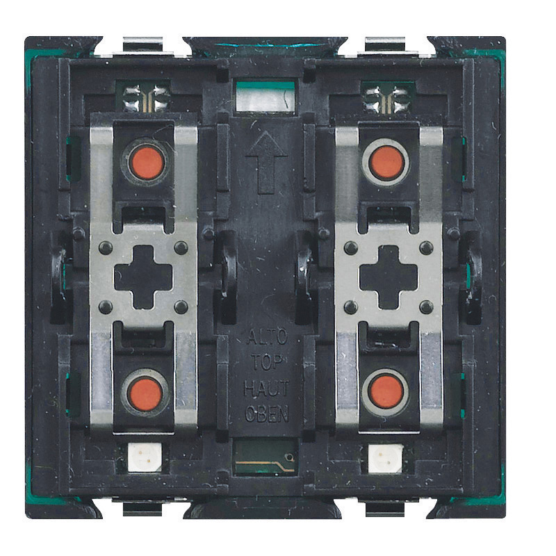 KNX Tastsensor Mit 4 Tasten 2 modulig Integration In KNX Tastsensor Mit 4 Tasten 2 modulig Integration In