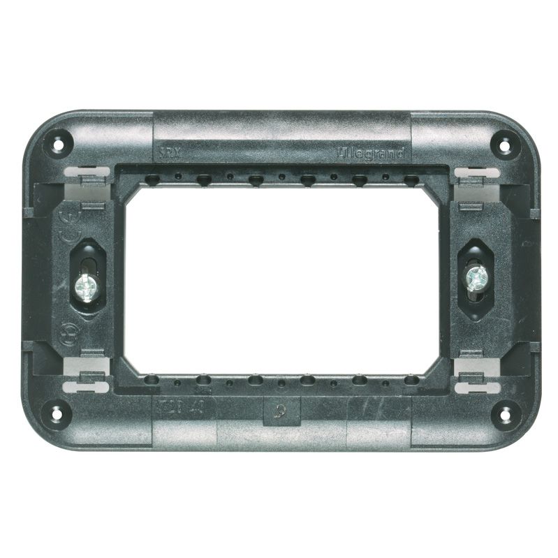 Support plastique 3 modules | 072843 | 3245060728434 | Legrand