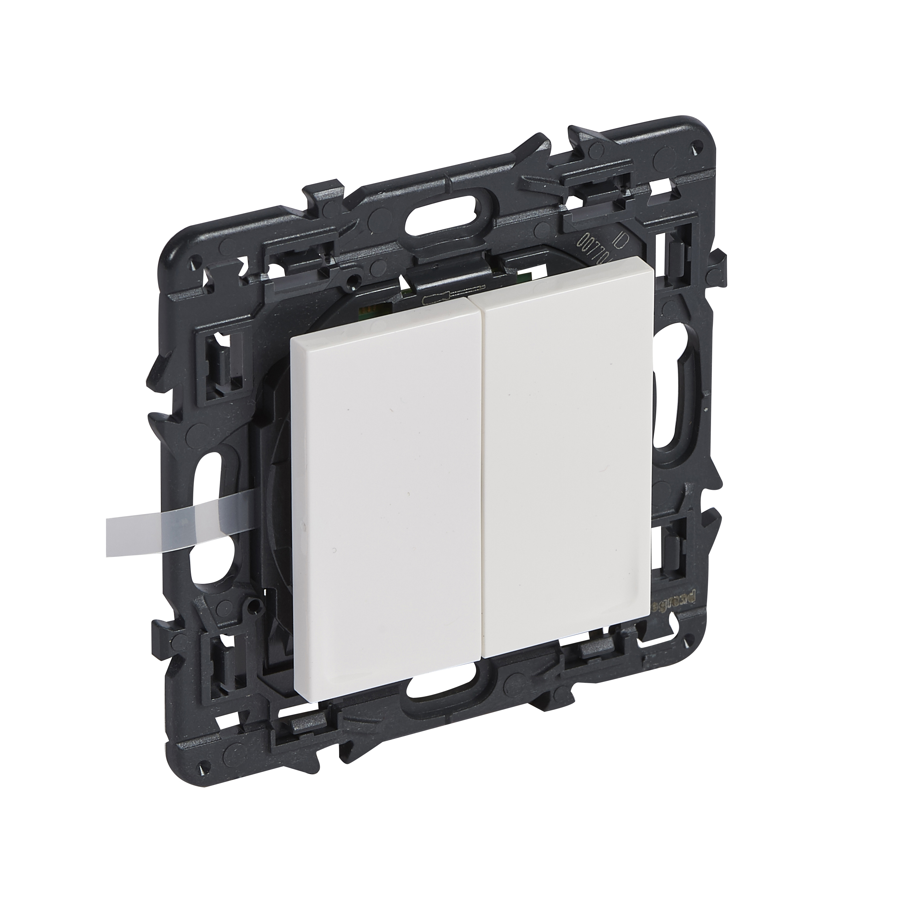 Mosaic - Wireless transmitter switch - 2-gang surface-mounted - 2450MHz ...