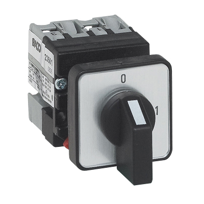 BACO Commutateur à cames- 223502 - Mini commutateur 10A Marche-Arrêt 2P ...