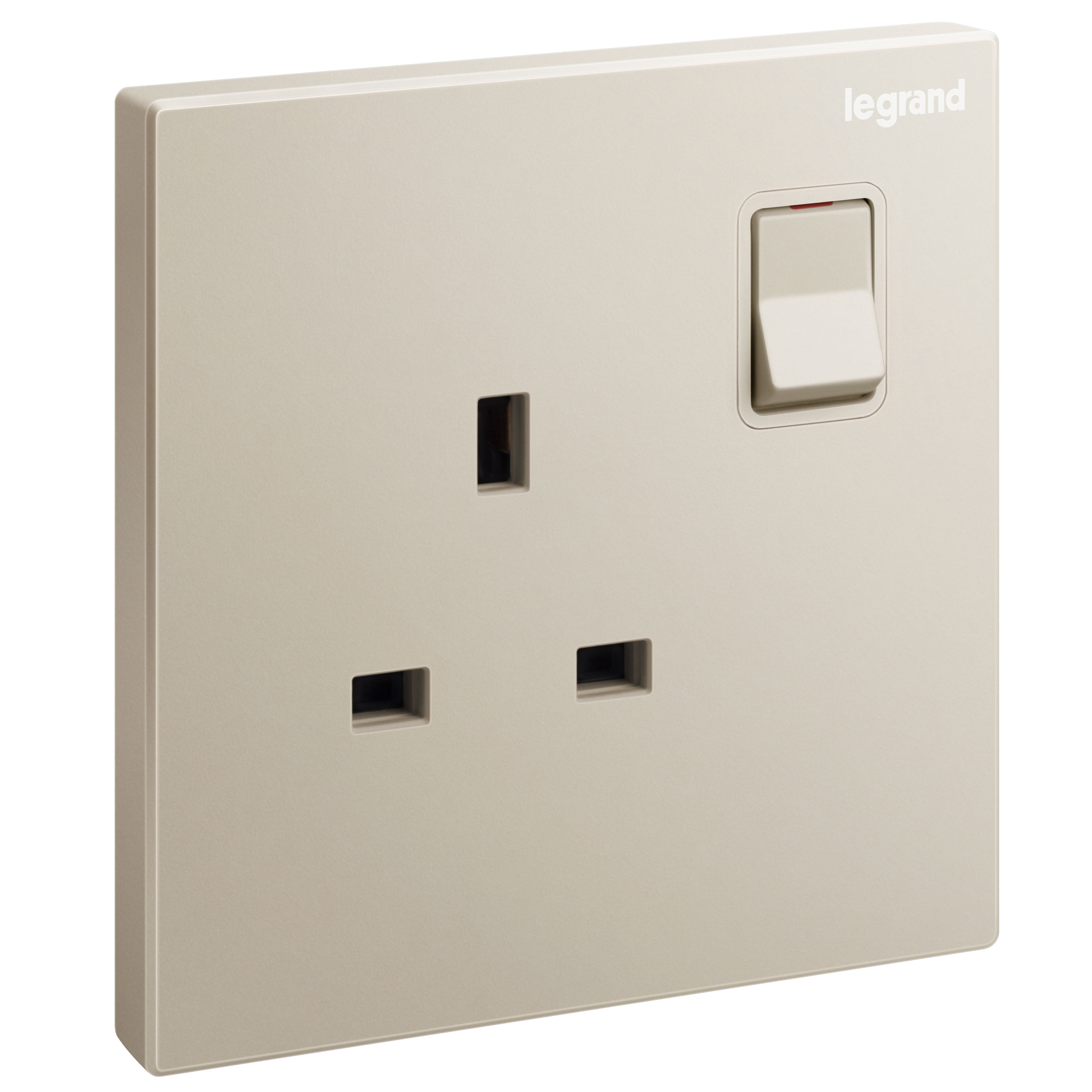 Galion 1 Gang British Standard Switched Single Pole Socket Outlet Galion 1 Gang British Standard Switched Single Pole Socket Outlet