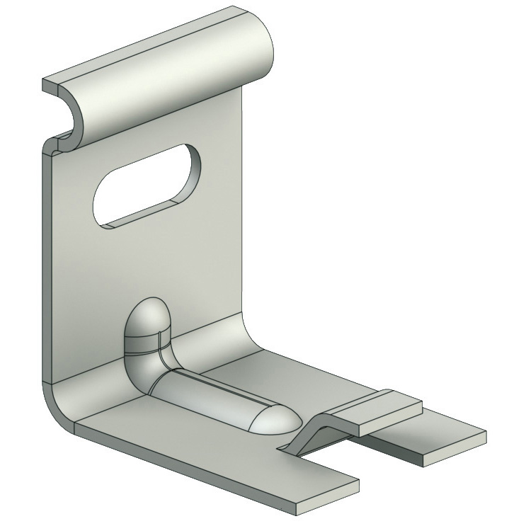 Cablofil Pre-Galvanised Steel Wire Cable Tray Cantilever Arm Fixing Bracket, CM586050, 3599075860505