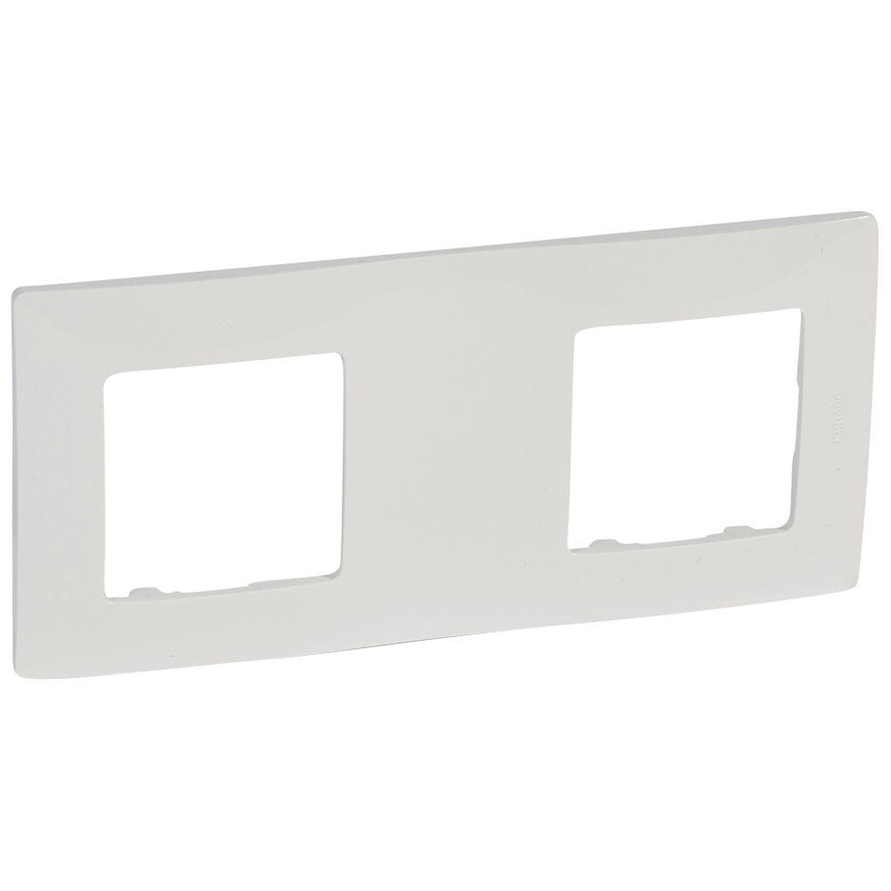 Legrand Plaque Niloé simple aluminium