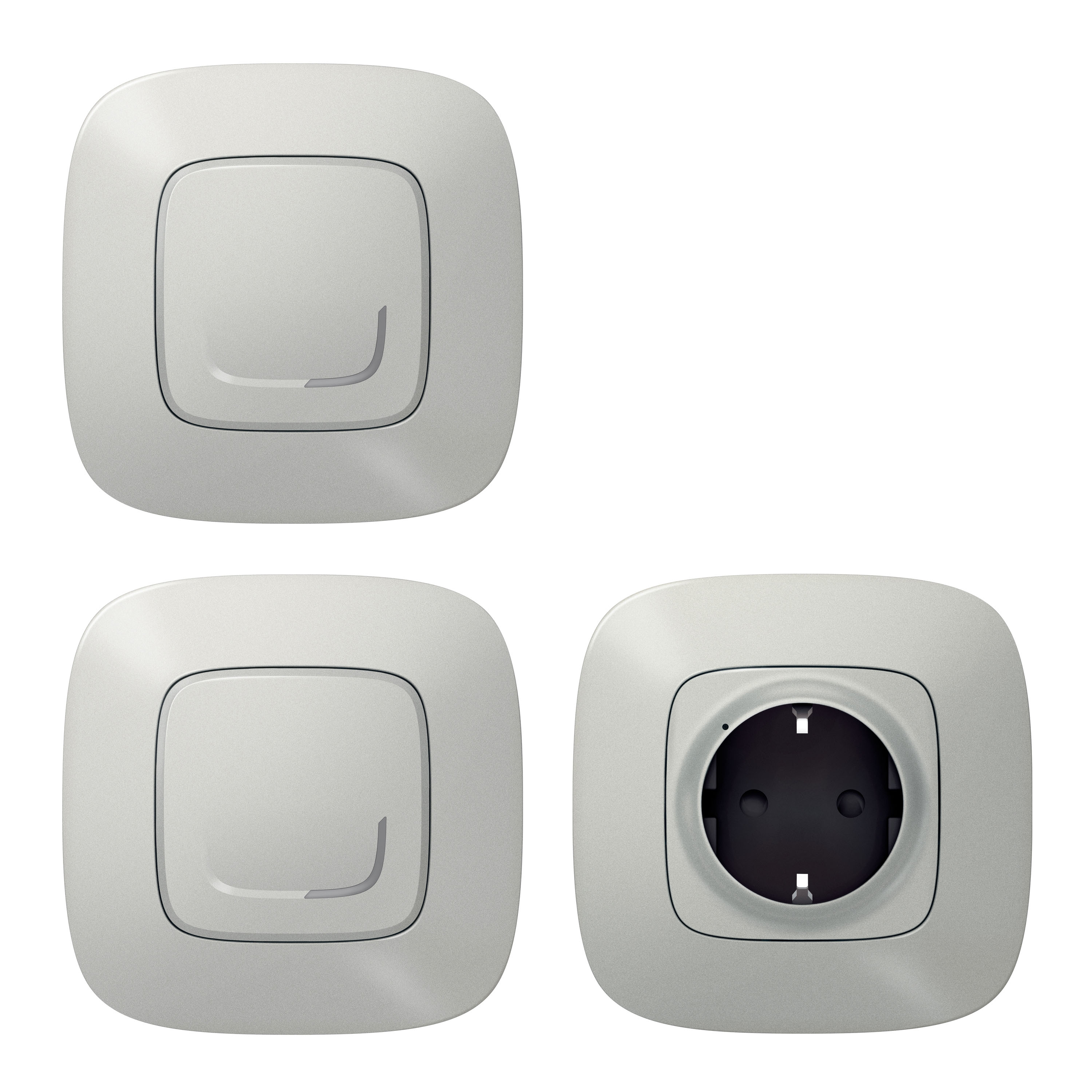 Legrand 741805 Extension Pack – Erweiterungspaket Für Valena Next Netatmo, Inkl. Steckdose & Schalter
