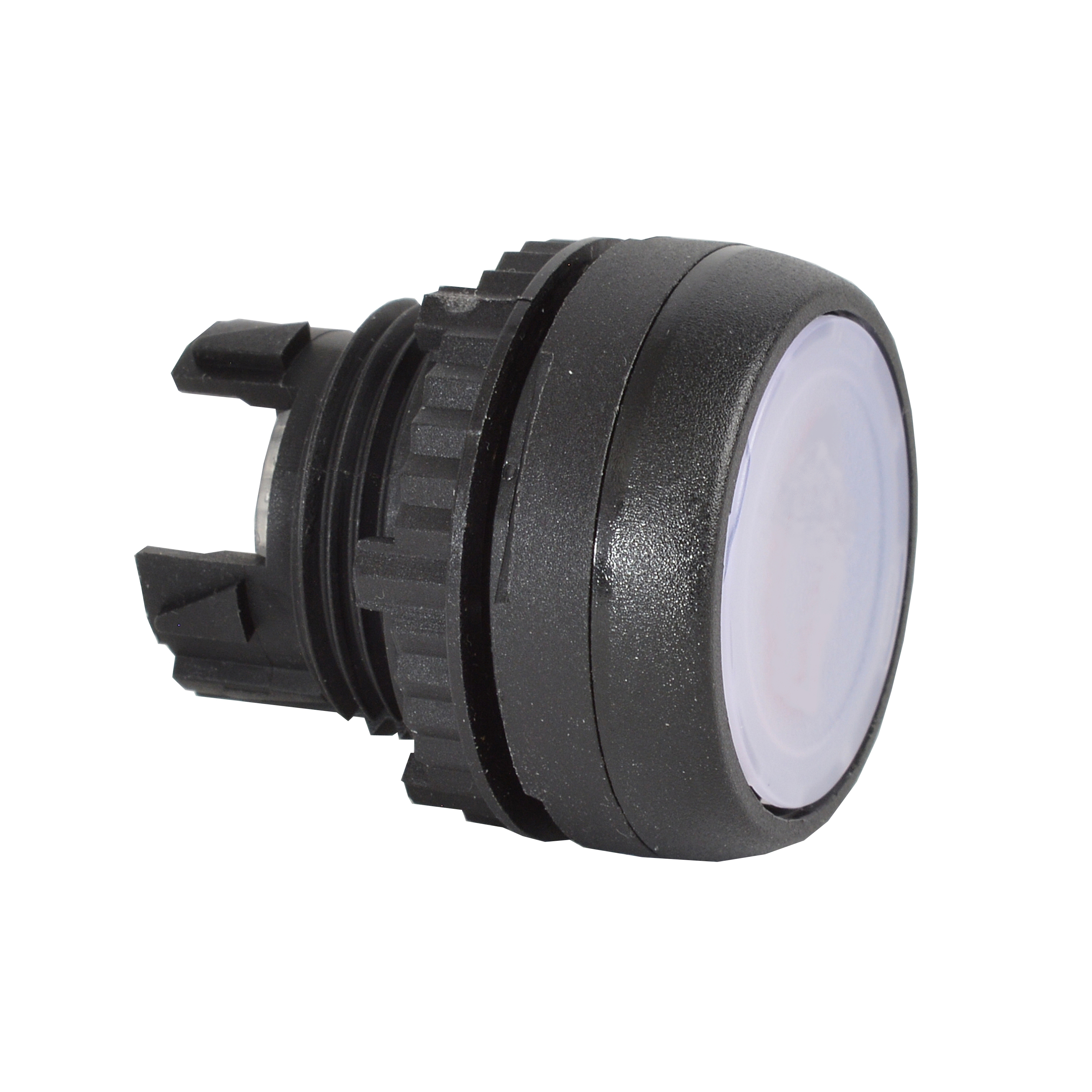 BACO Push Button - Push Button Flush Spring Return White Illuminated ...