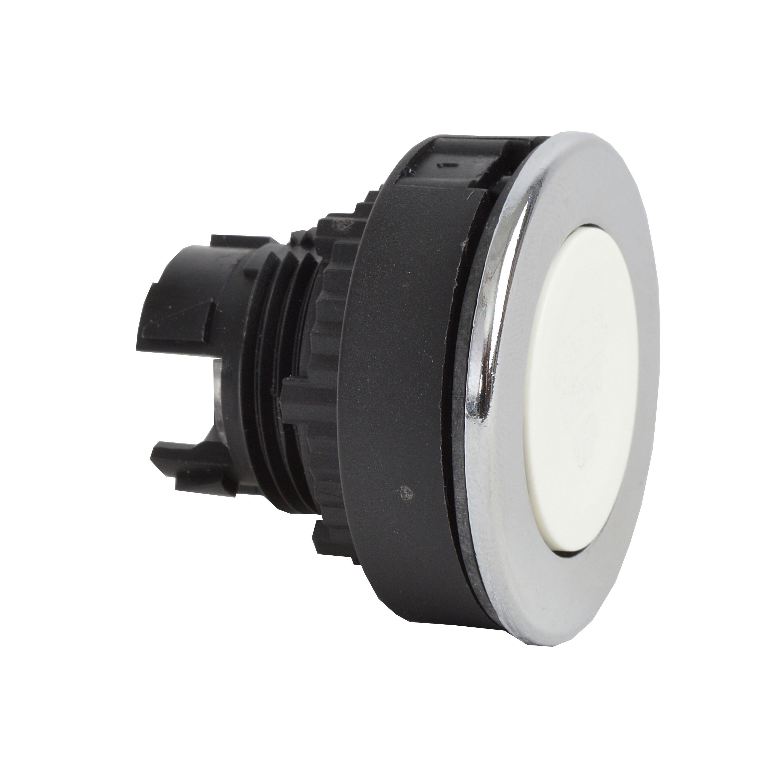 BACO Push Button - Push Button Super Flush Spring Return White ...