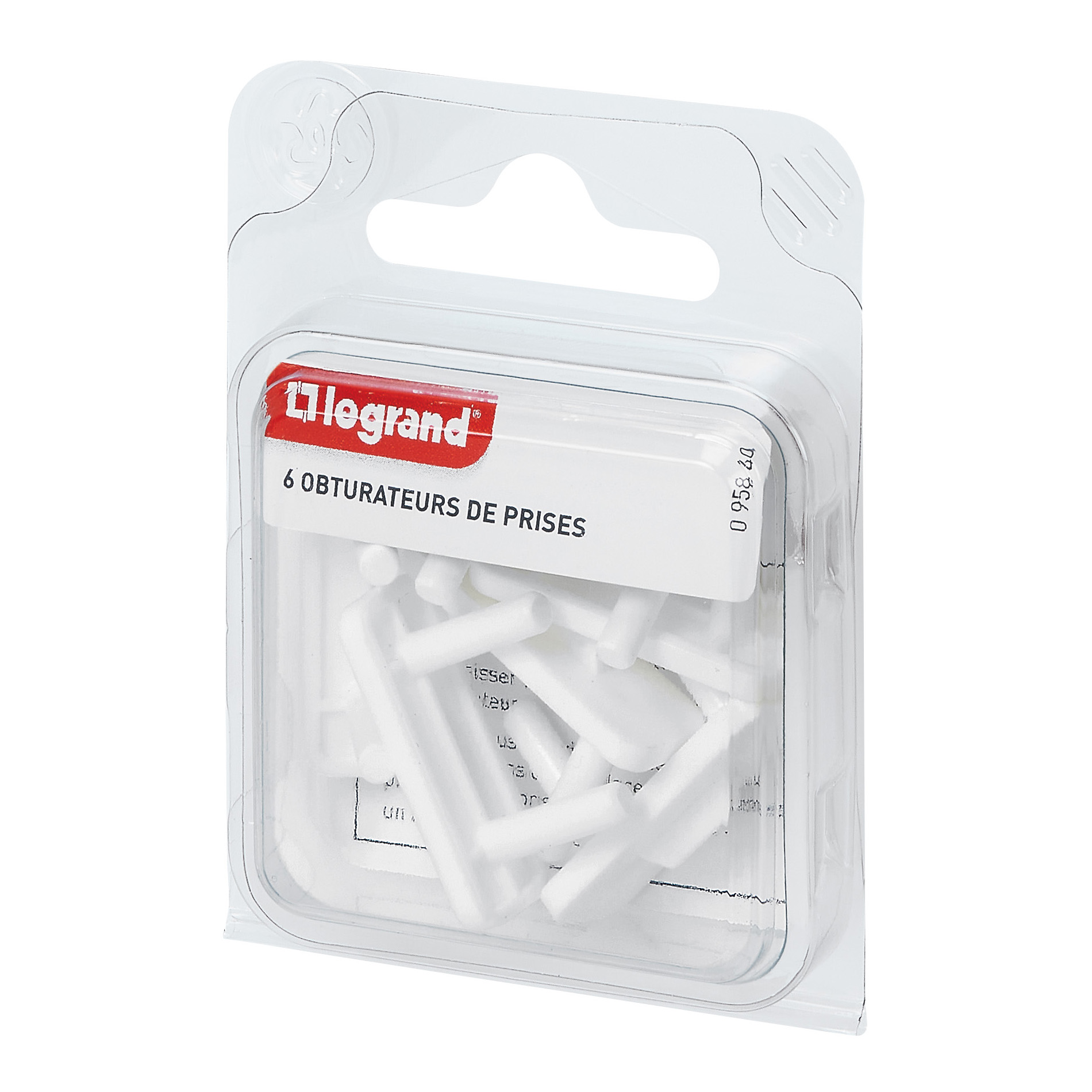 Lot De 4 Caches-Prises De Courant Legrand - Sécurité Enfants, Blanc - Pour Prise Avec Terre