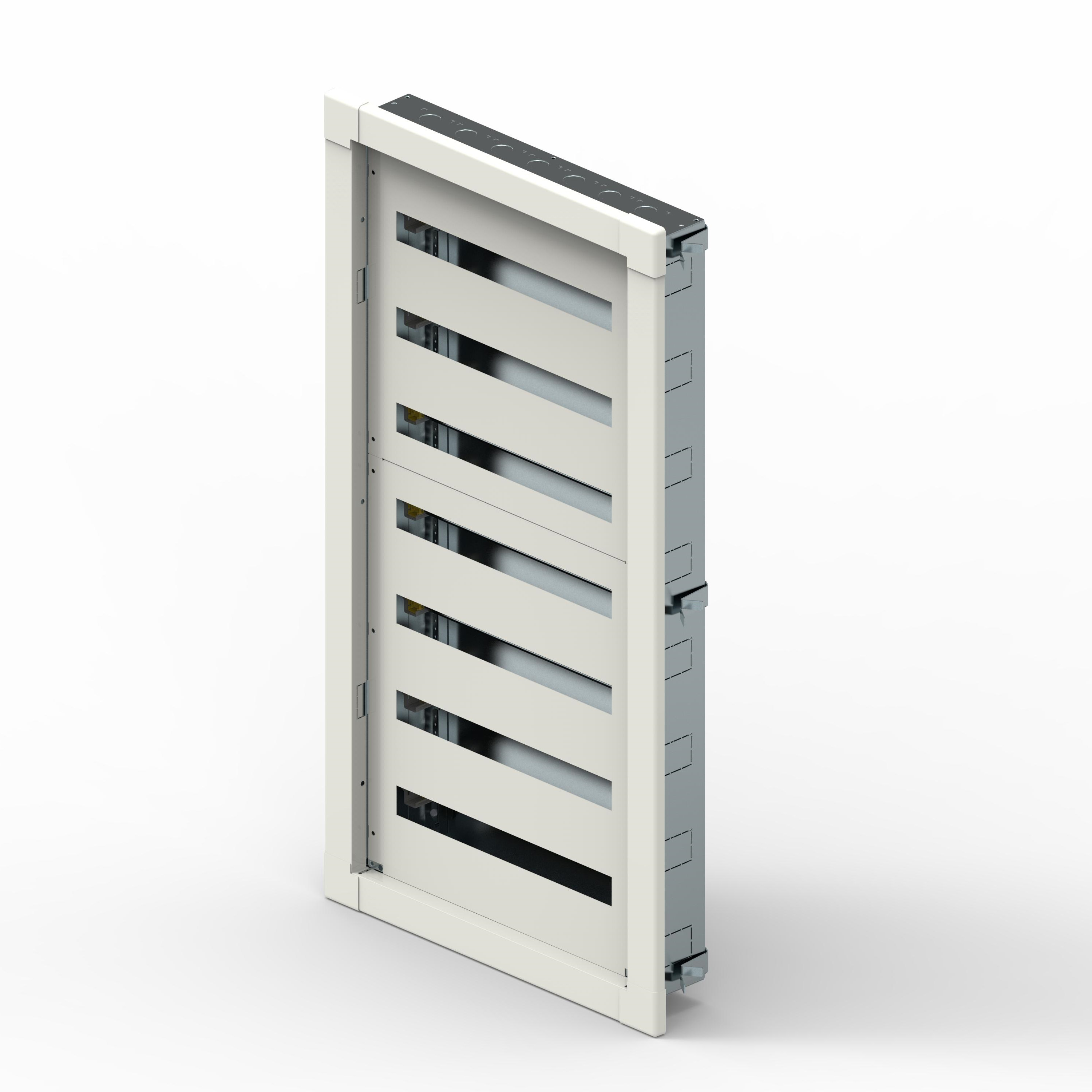 Coffret métallique XL3 S 160 montage encastré - 7 rangées 36 modules ...