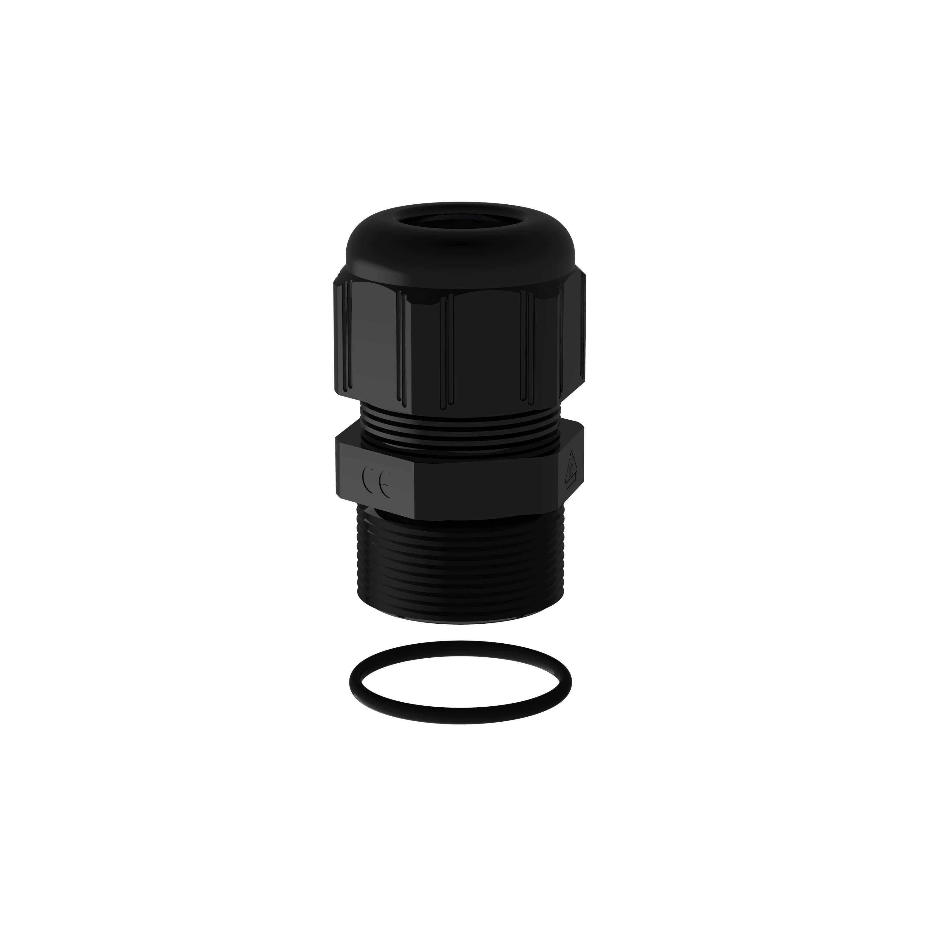 Legrand Pressacavi Plastica IP68 ISO 25 RAL 7001 | Serie LEG98005 | Con Dado E Guarnizione