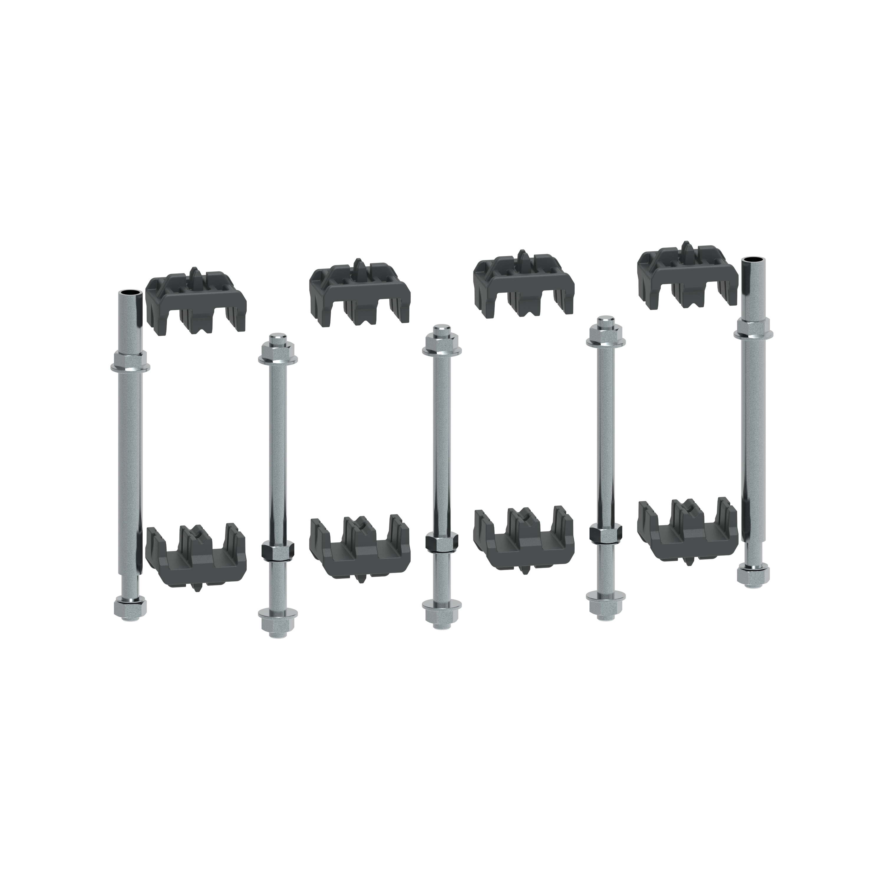 3VB060CU10 Kit Visserie Jeu De Barres Pour Barres Cuivre paisseur 10mm 3VB060CU10 Kit Visserie Jeu De Barres Pour Barres Cuivre paisseur 10mm