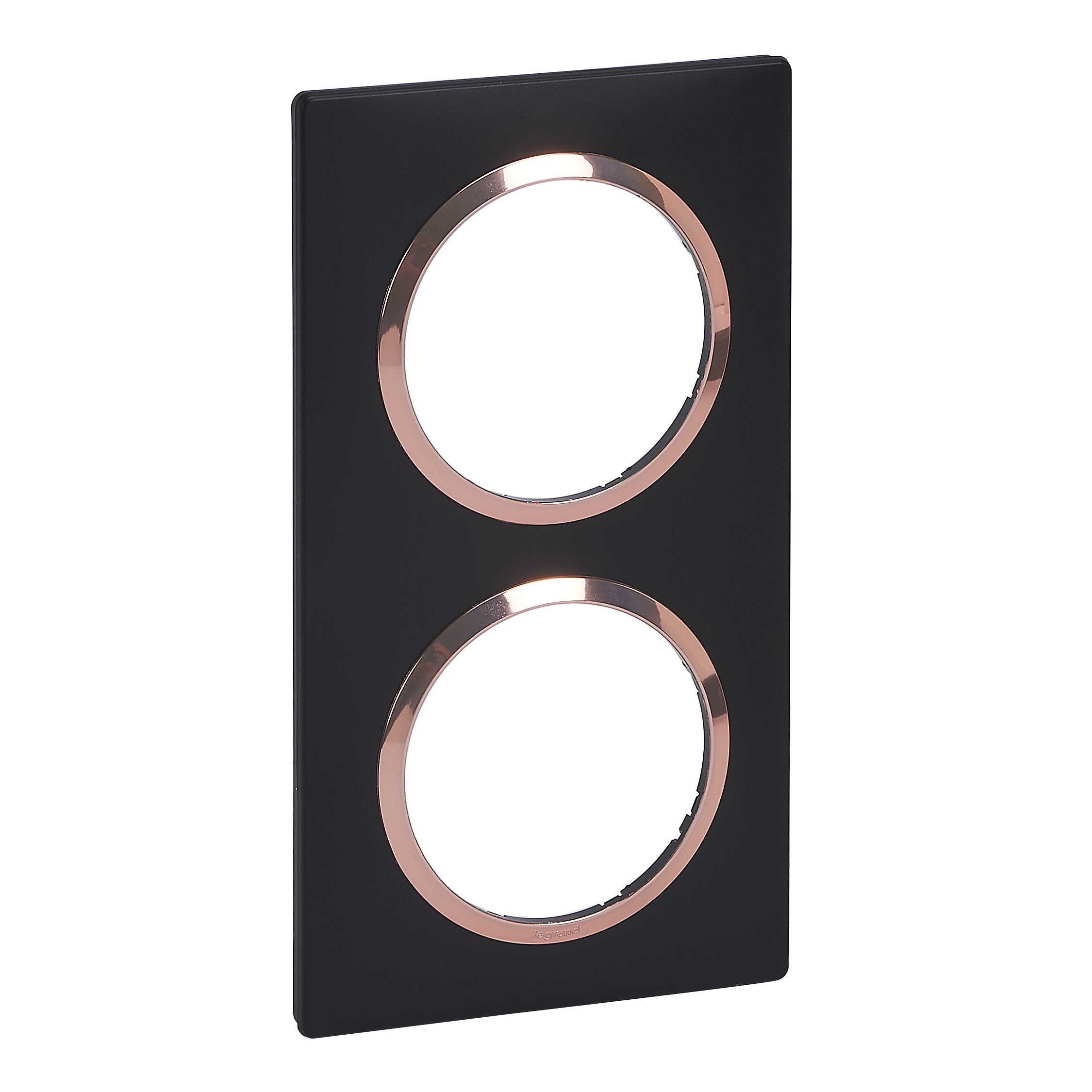 Plaque carrée Dooxie 3 postes finition noir 600893 Legrand Plaque carrée Dooxie 3 postes finition noir 600893 Legrand