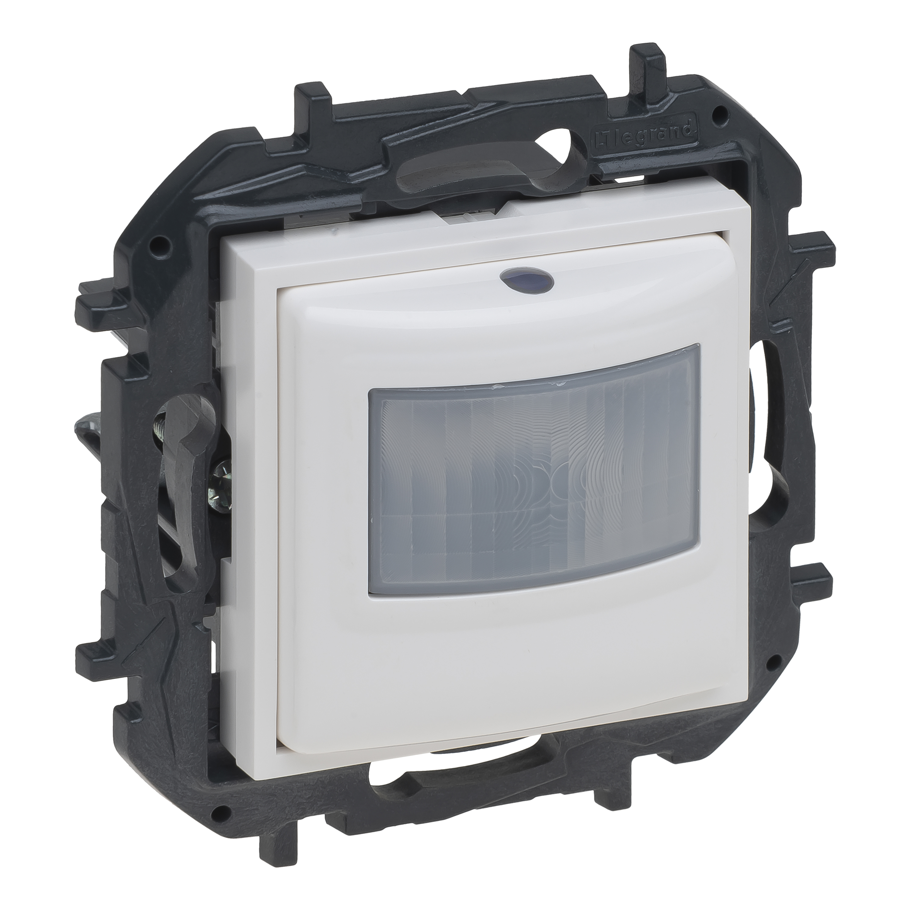 NiloéStep mozgásérzékelő falba 3-vezetékes 170° PIR 8m-előre(/hátra) 500W/LED 240V fehér LEGRAND