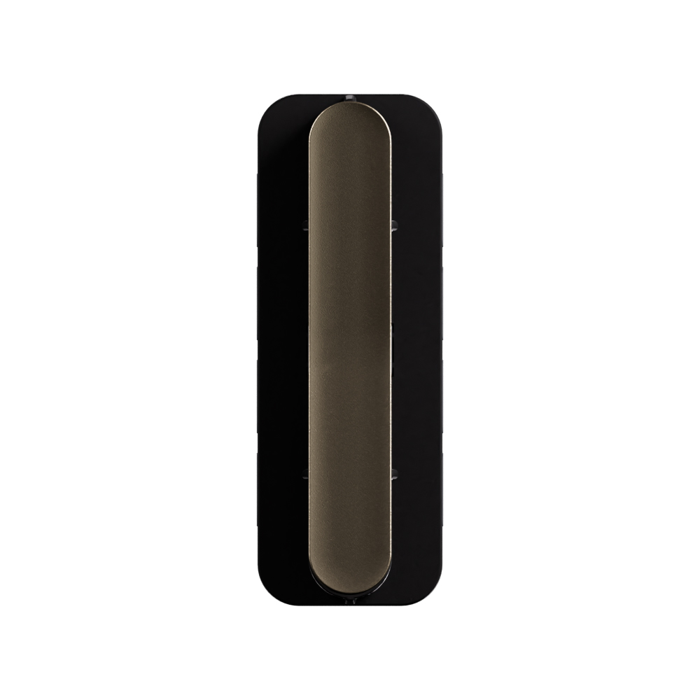 Arteor Advance - 1 module 2 way 16AX single pole slender switch dark ...