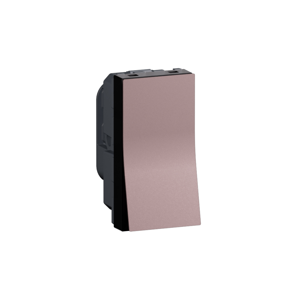 Arteor Advance - 1 module 1 way 16AX single pole switch rose - Rocker ...