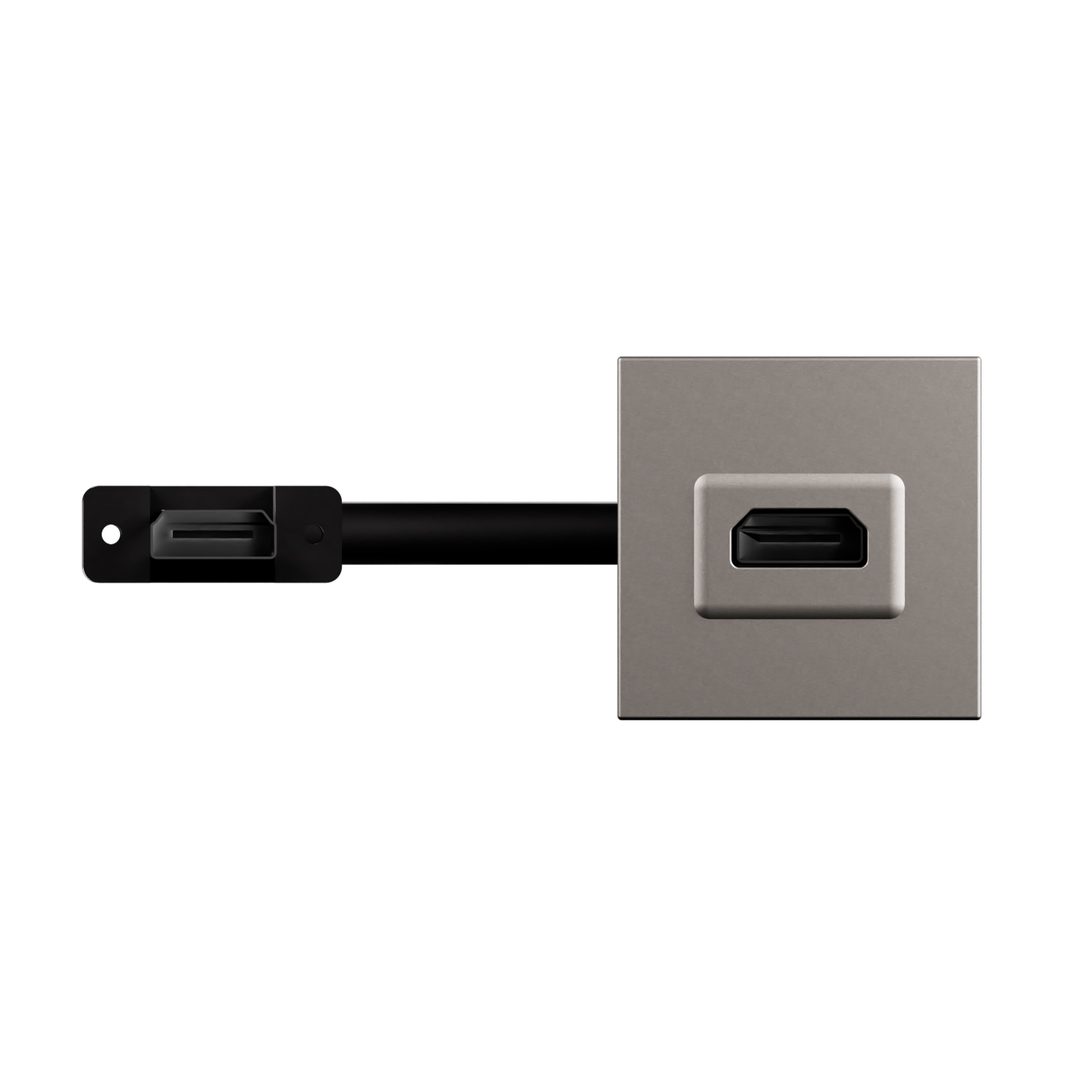 Arteor Advance - 2 modules hdmi preterminated socket matt titanium - 2M ...