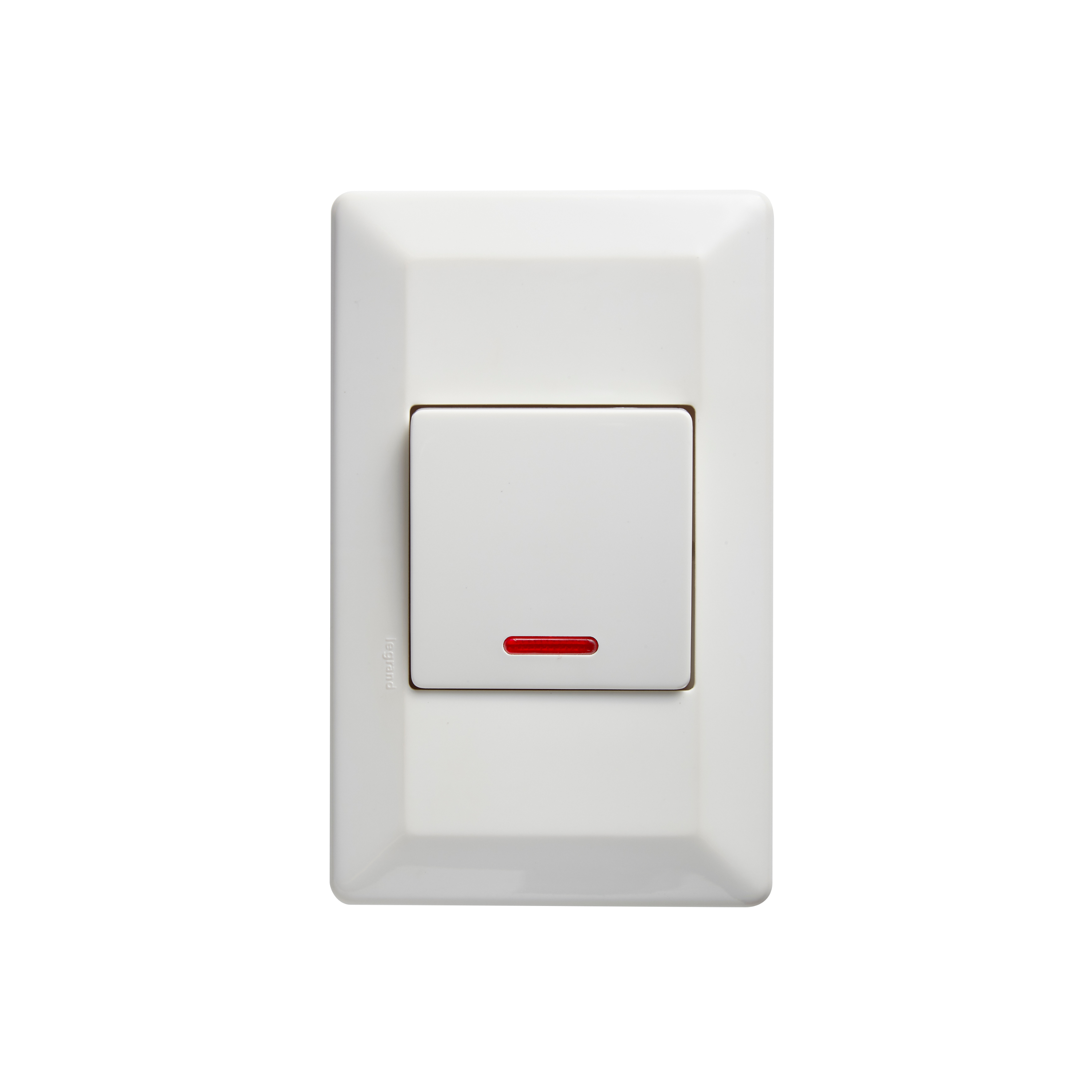 Legrand Como 10A Single Pole Double Throw 1 Gang Vertical Rocker Switch ...