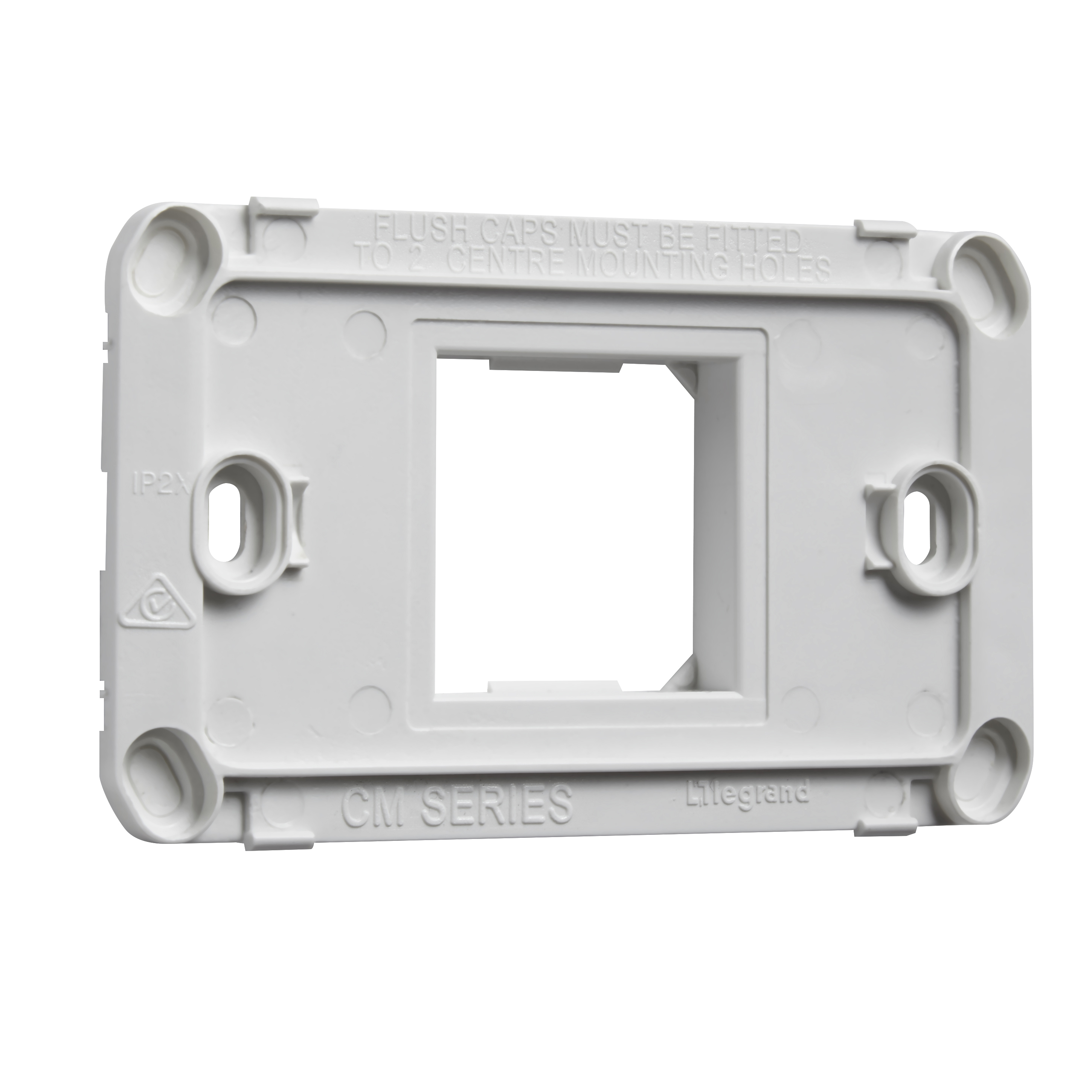Legrand Como 1 Module Support Frame White | CM910SF | 9321001438489 ...