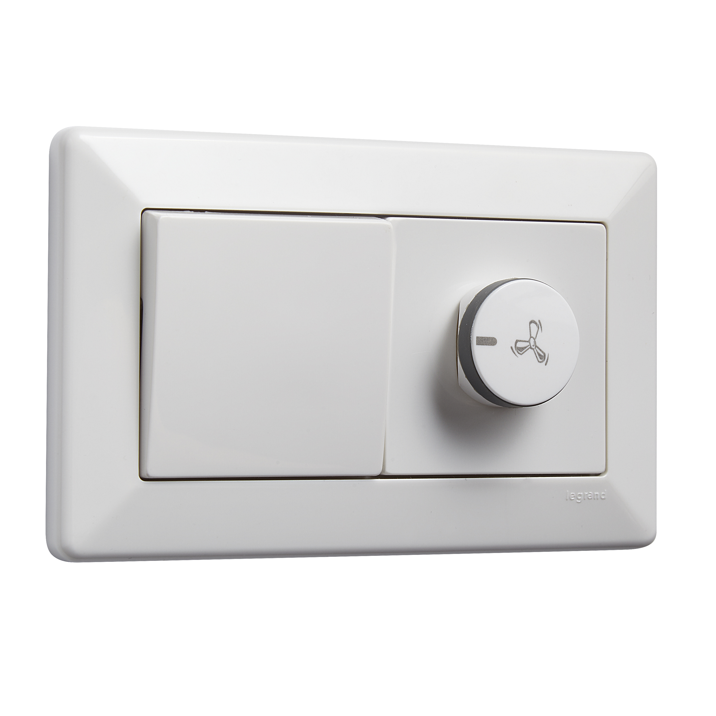 3 Speed Controller Legrand Como 10A Switch and 3 Speed 100VA Horizontal Fan Controller ...