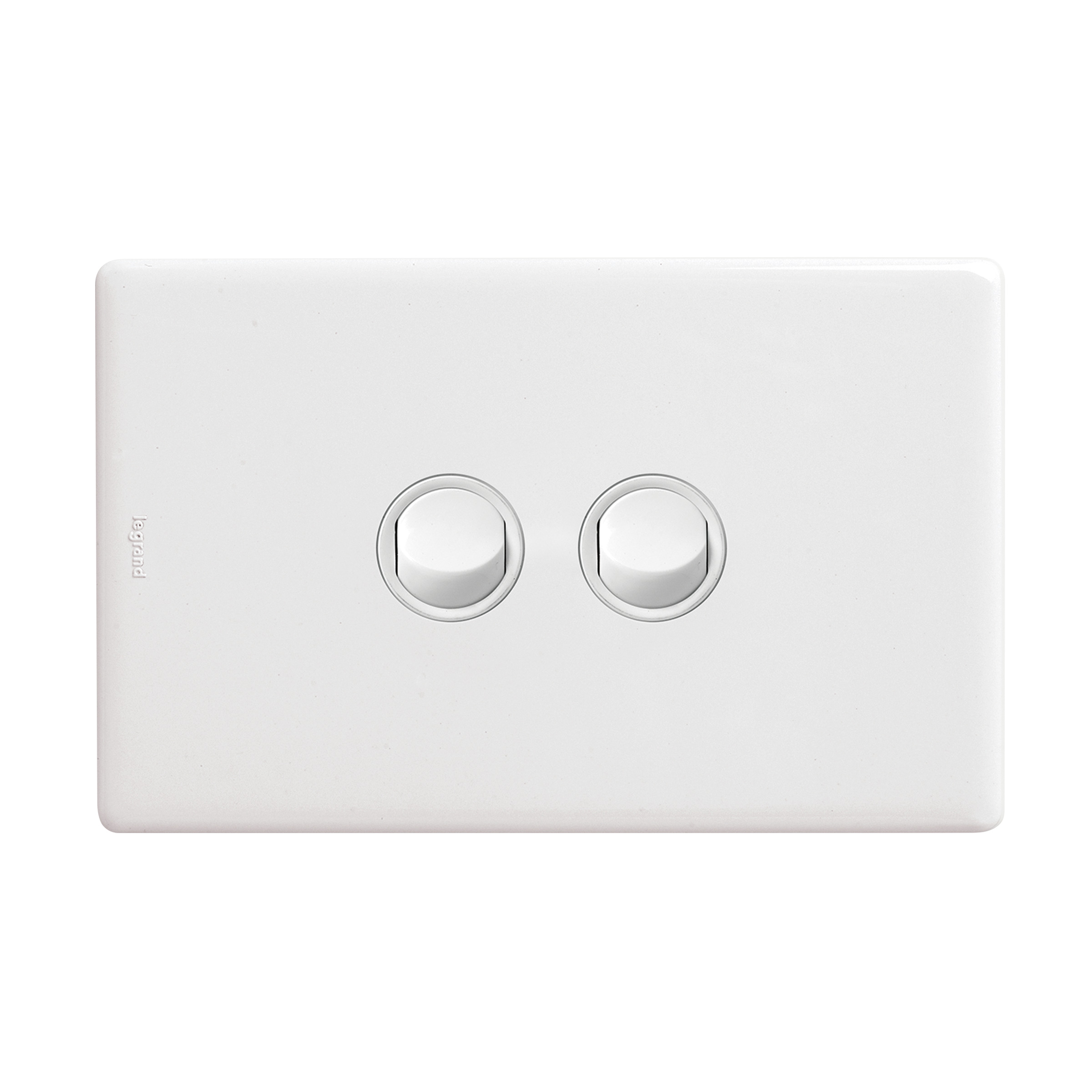 Excel Life Single Pole Double Throw Horizontal Rocker Switch 2 Gang ...