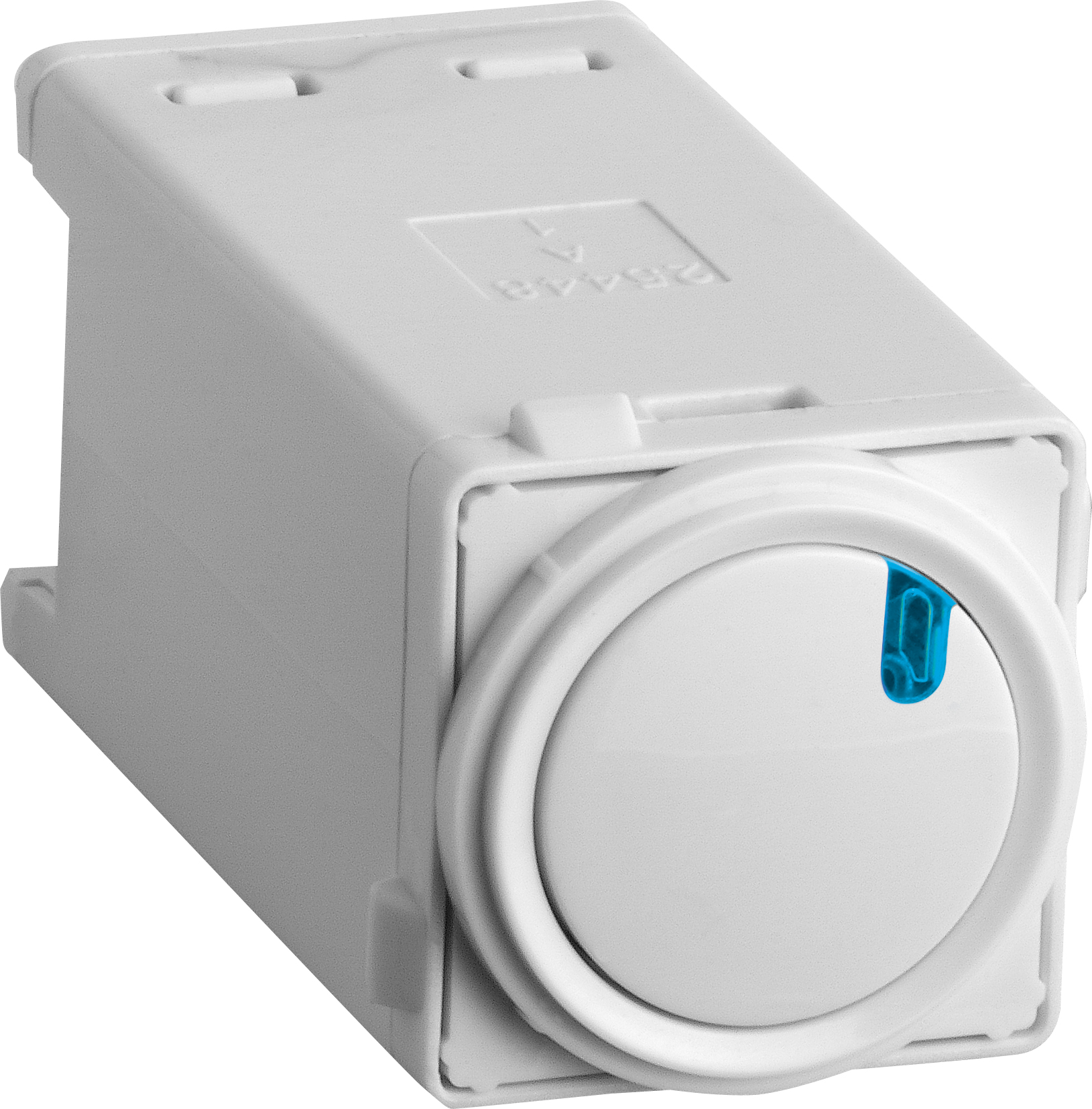 Excel Life 50mA 12V d.c. Push Button Mechanism with LED Indicator White ...