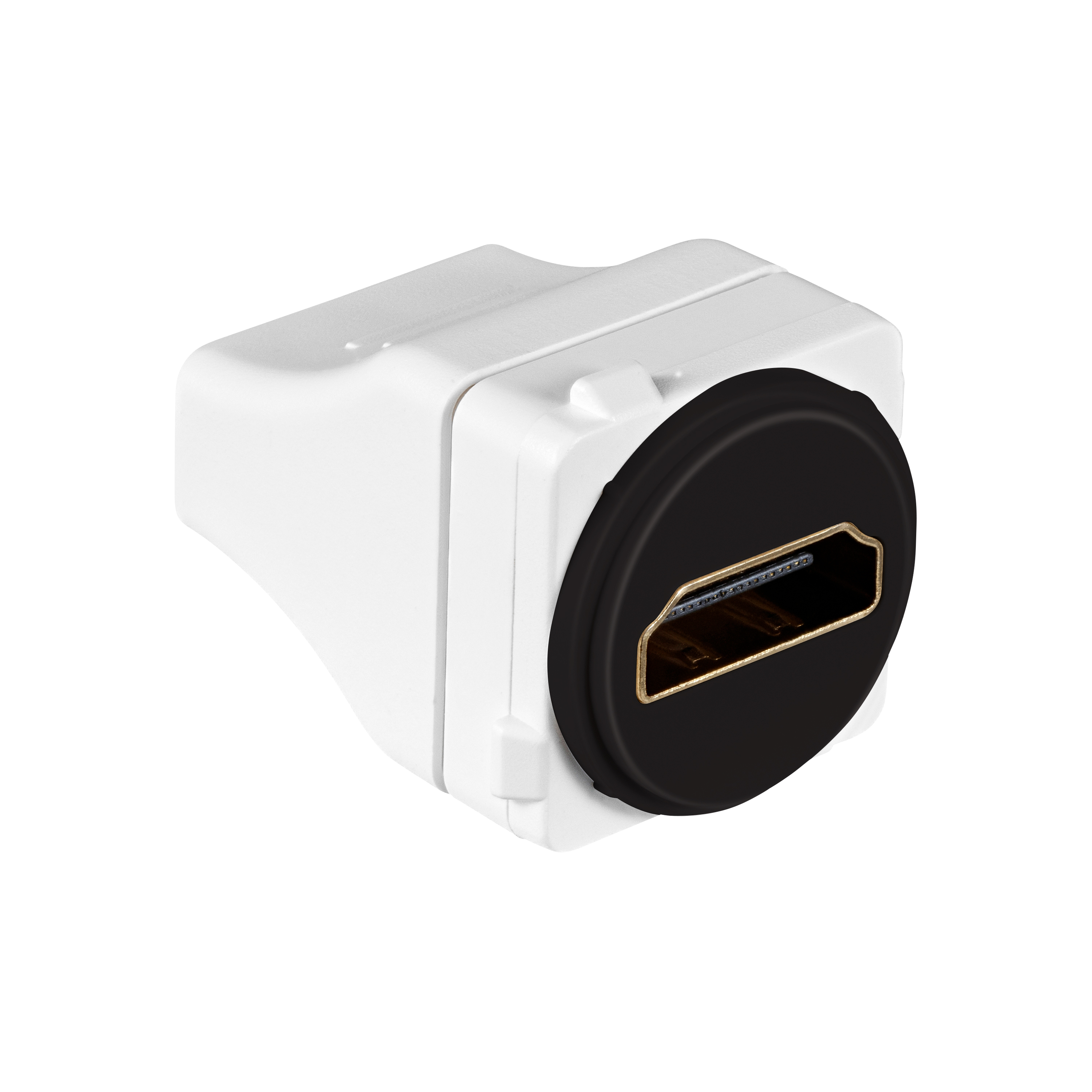 Hdmi Plug Socket Excel Life V2.0 HDMI Socket Black | EMHDMIBL | 9321001526247 | Legrand