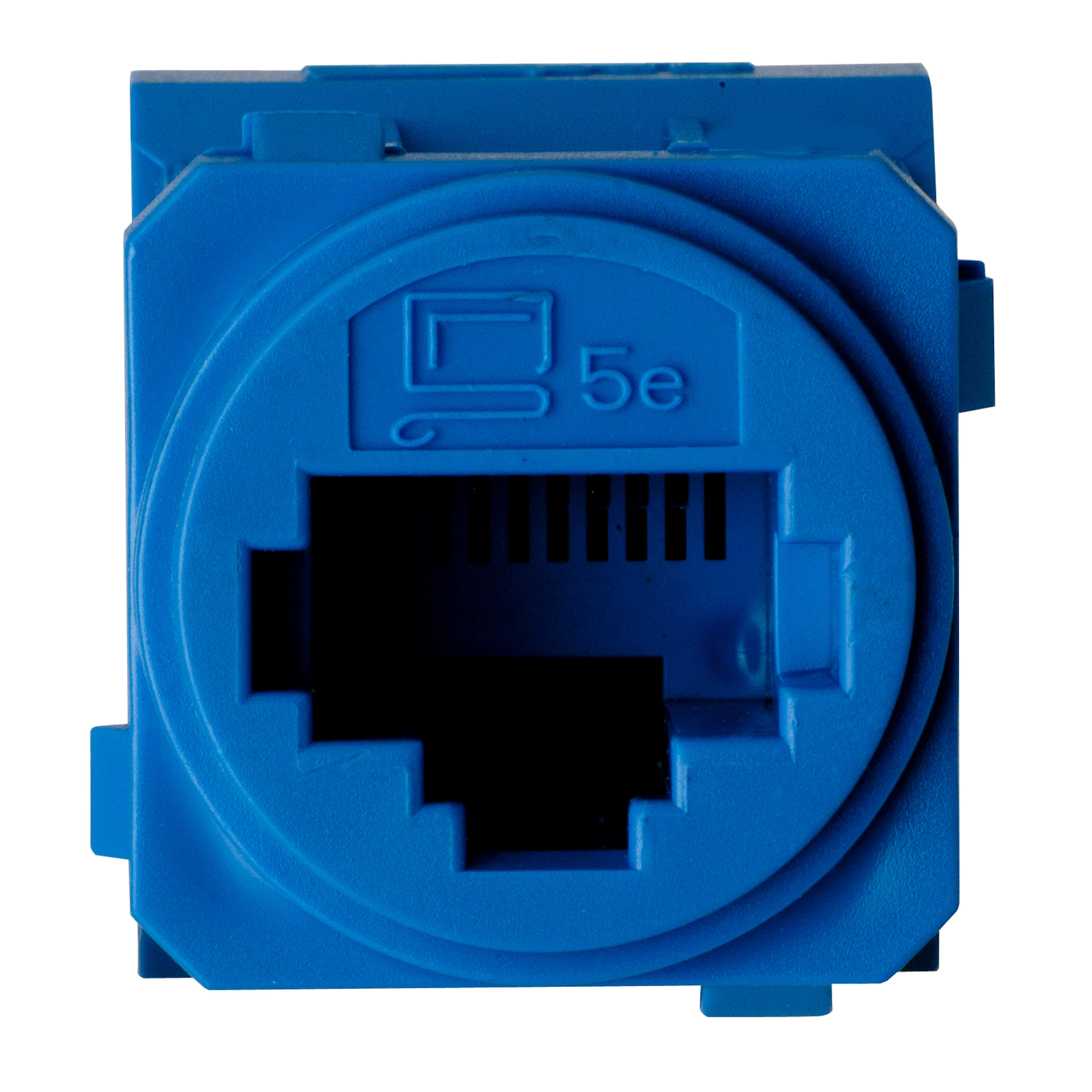 Excel Life Cat5e RJ45 Socket Blue | EMRJ45C5EBU | 9321001400158 | Legrand