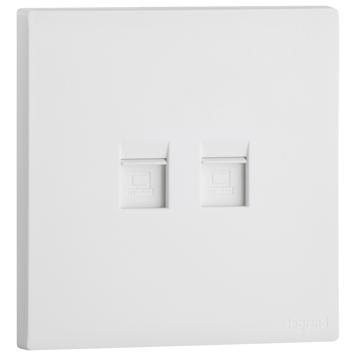 Rj45 Double Socket Category 6 Utp Obria White | MEC43068WH ...
