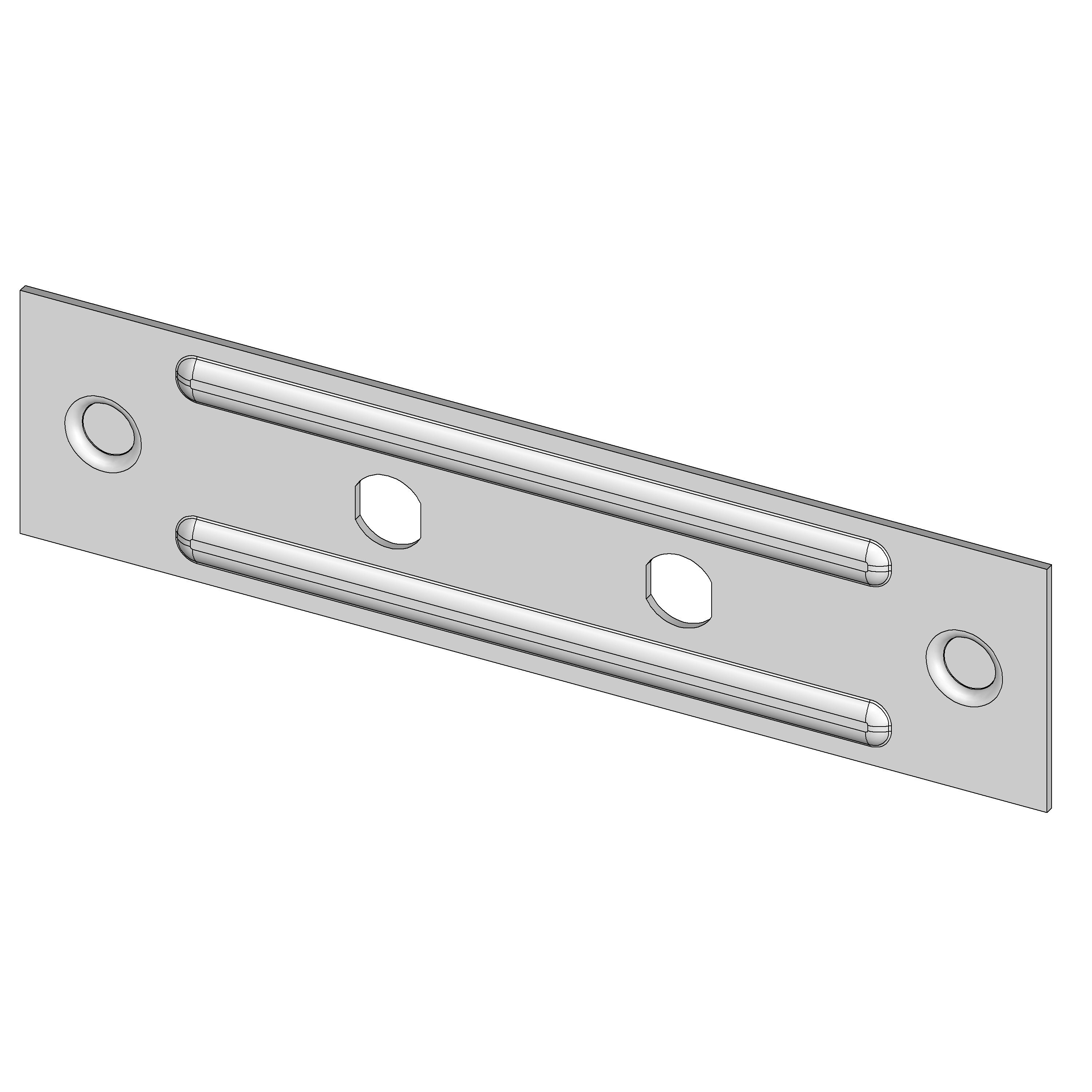 EMT3 Cable Tray Pre-Galvanised Splice Plate Kit | EMT3SPKITPG | MSS