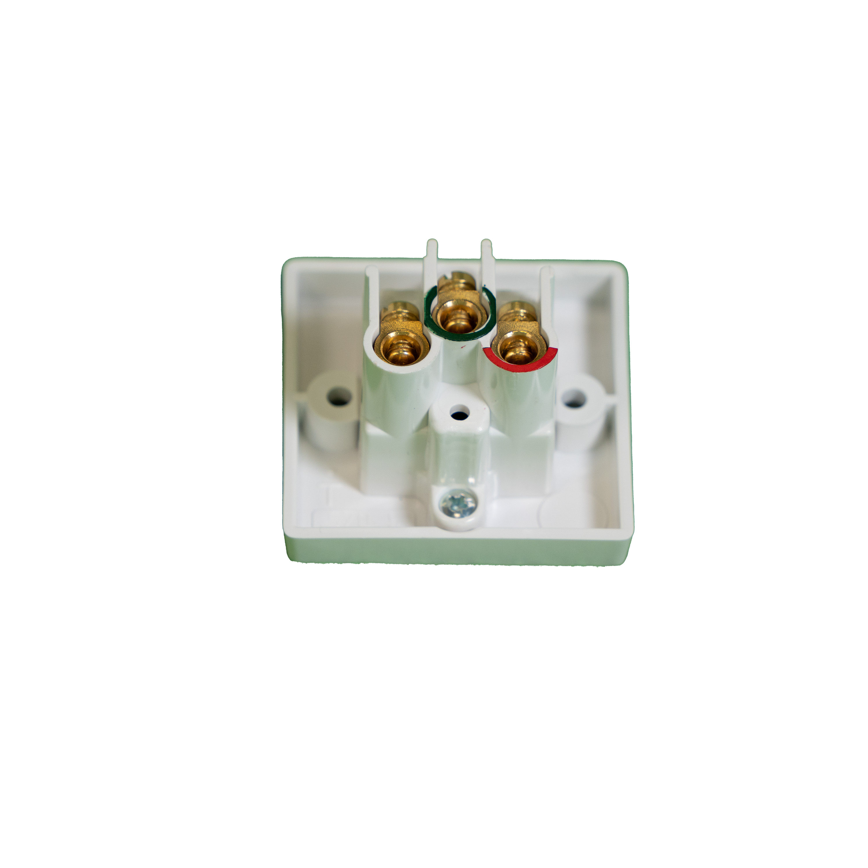 Surface Mount 230V Square Power Socket White | ST192