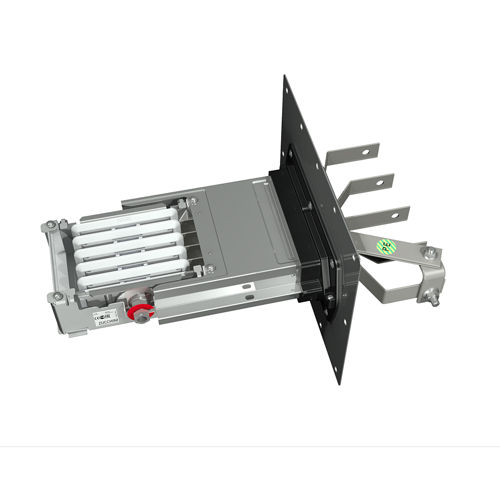 Left feed unit from cabinet to transformers for busbar Cu XCM315 - In=315A