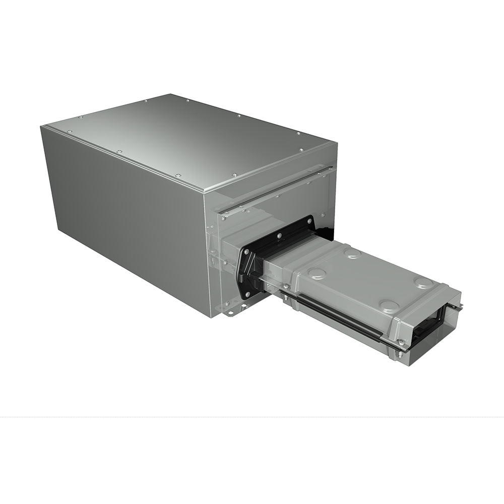 Right feed unit for busbar Cu XCM250 - In=250A