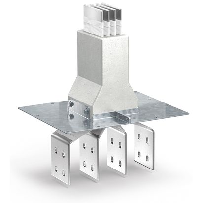 Connection interface right RCP Al - In= 5000A