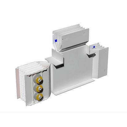 T vertical element XCP-HP (Al). Type 4 - In= 1600A