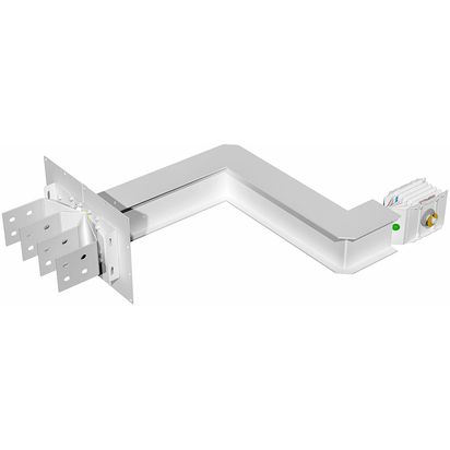 Exit bars element + double horizontal elbow XCP-HP (Al). Type 4 - In= 1000A