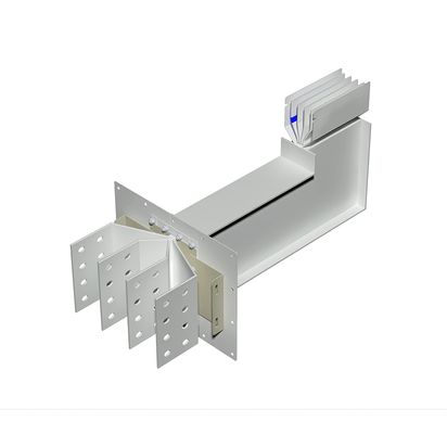 Exit bars element + vertical elbow XCP-HP (Al). Type 2 - In= 2000A