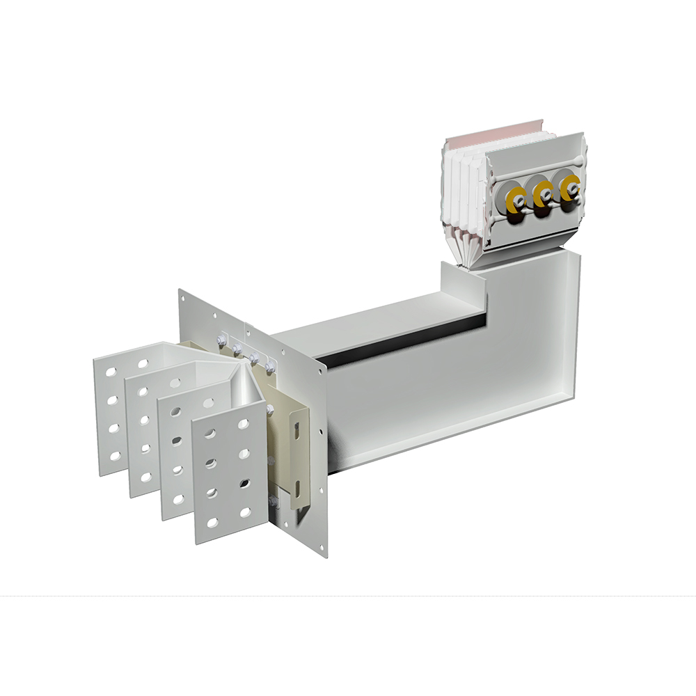 Exit bars element + vertical elbow XCP-HP (Al). Type 3 - In= 1600A