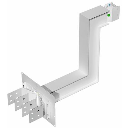 Exit bars element + double vertical elbow XCP-HP (Al). Type 2 - In= 630A