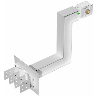 Exit bars element + double vertical elbow XCP-HP (Al). Type 4 - In= 1250A